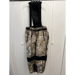 BERETTA Men's Suspender Active Pants Camo Waterproof‎ Hunting Bibs Sz M, GUC!